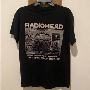 Radiohead Everything In Its Right Place Band Tee Size L